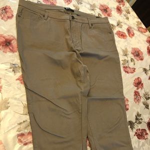 Women’s casual pants size 14 khaki